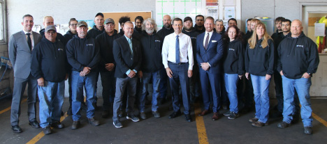 Transportation Secretary Buttigieg at Cornhusker Railroad